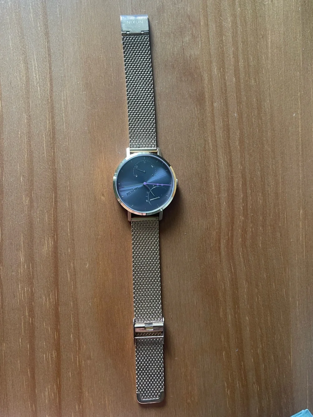 Nixon The Clutch Rose Gold Watch